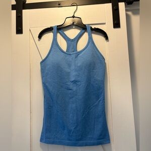 Pool Party Blue Lululemon Ebb to Street Tank